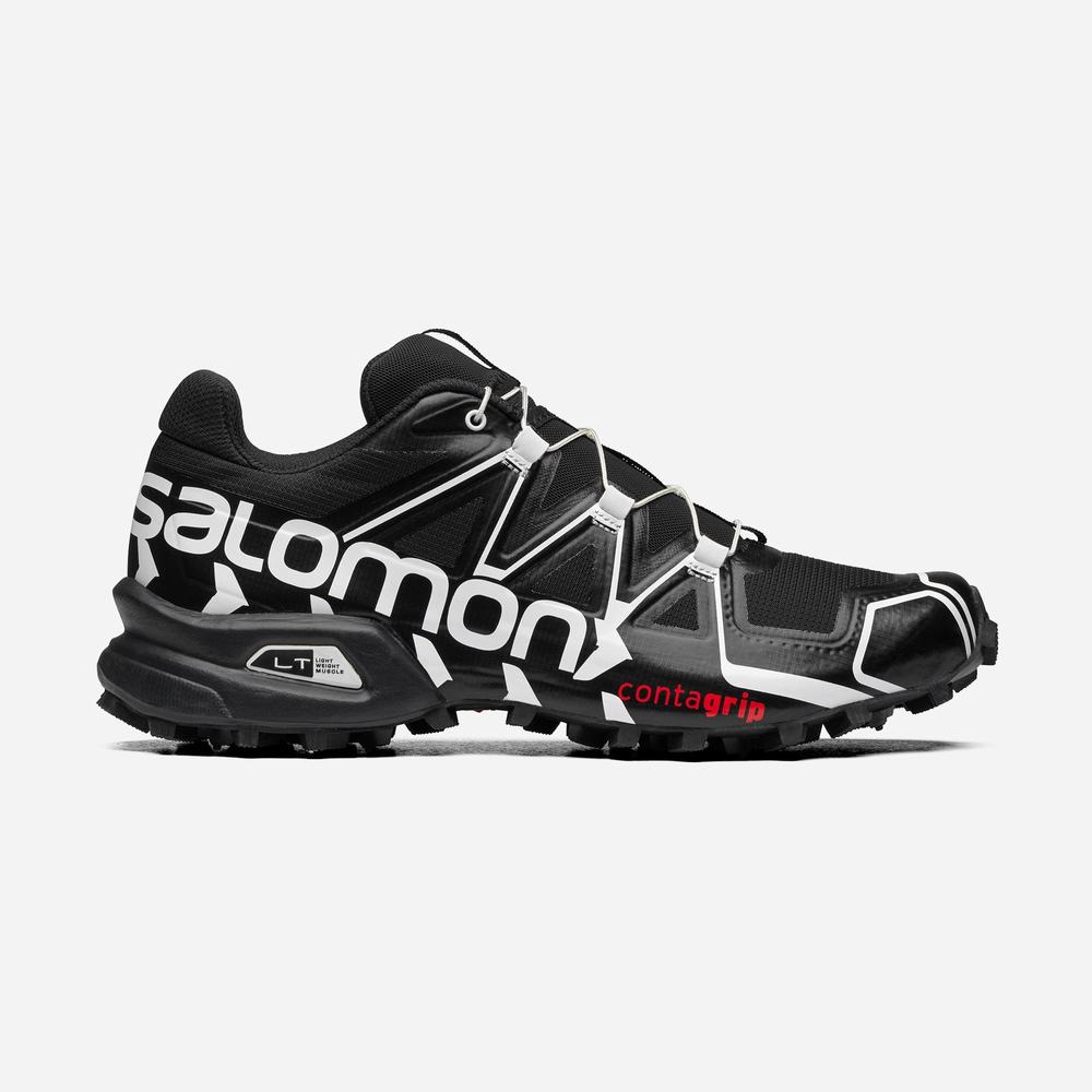 Baskets Salomon Speedcross Offroad Femme Noir Blanche | France-1564270