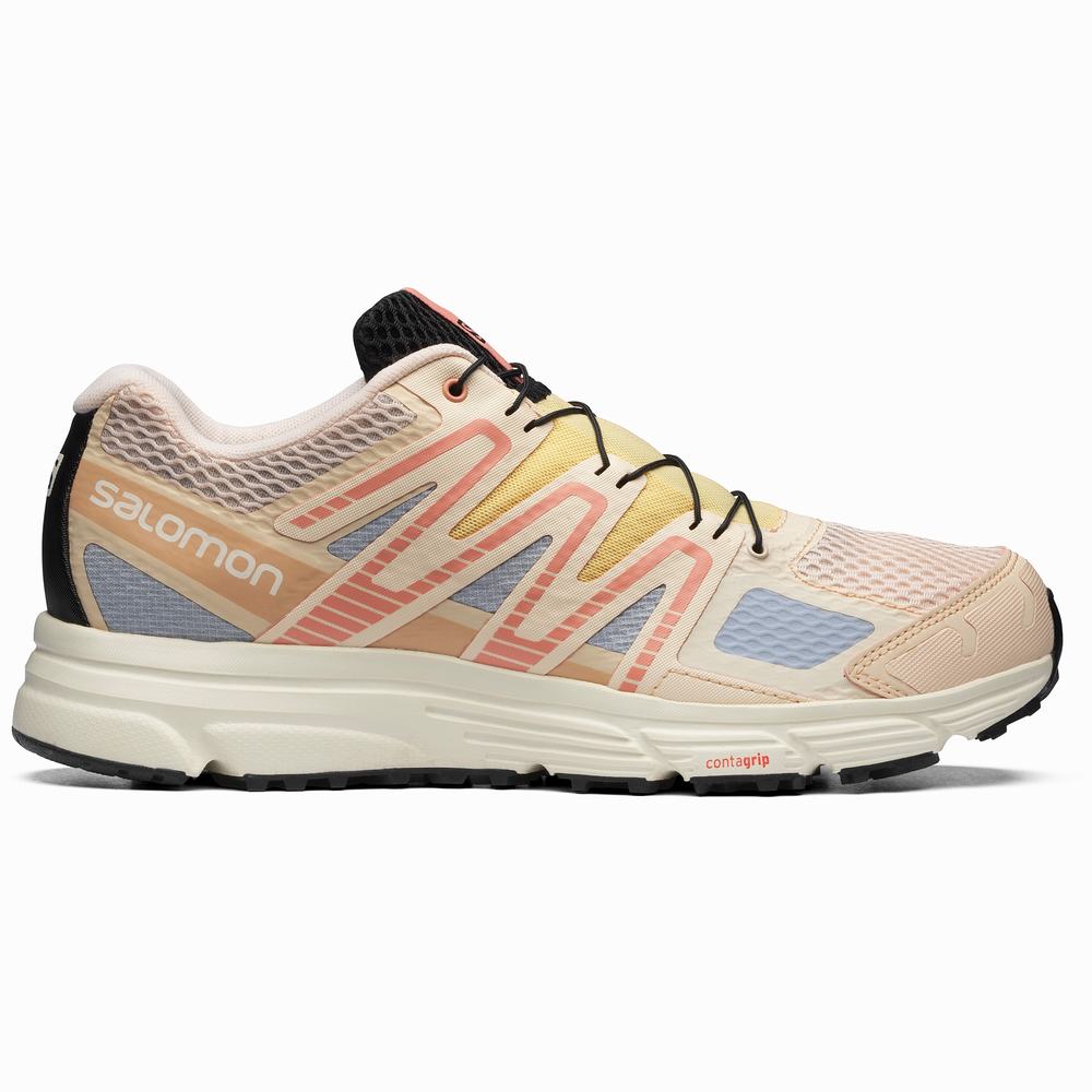 Baskets Salomon X-mission 4 Homme Orange Bleu Orange | France-4192876