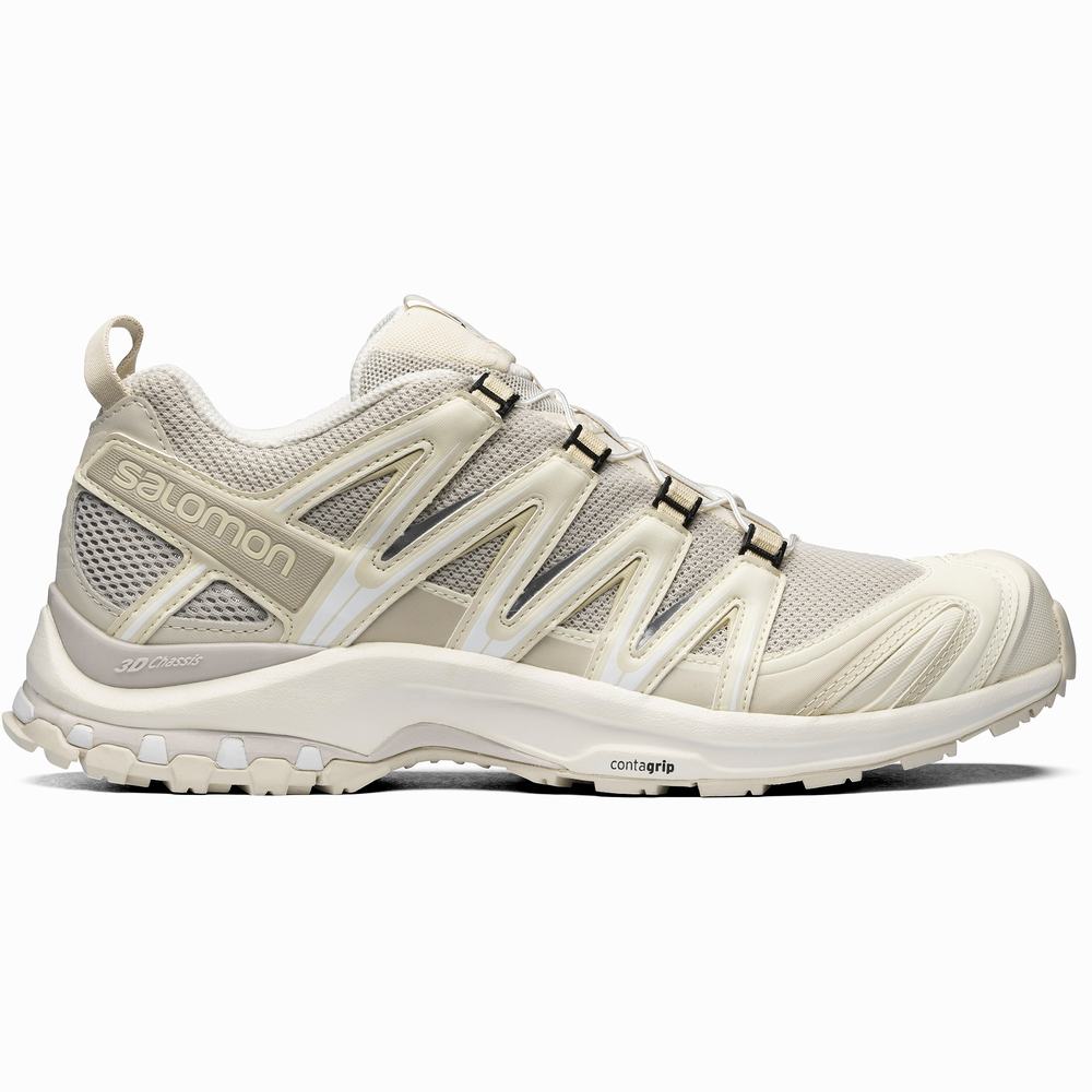 Baskets Salomon Xa Pro 3d Homme Kaki Blanche | France-2048513