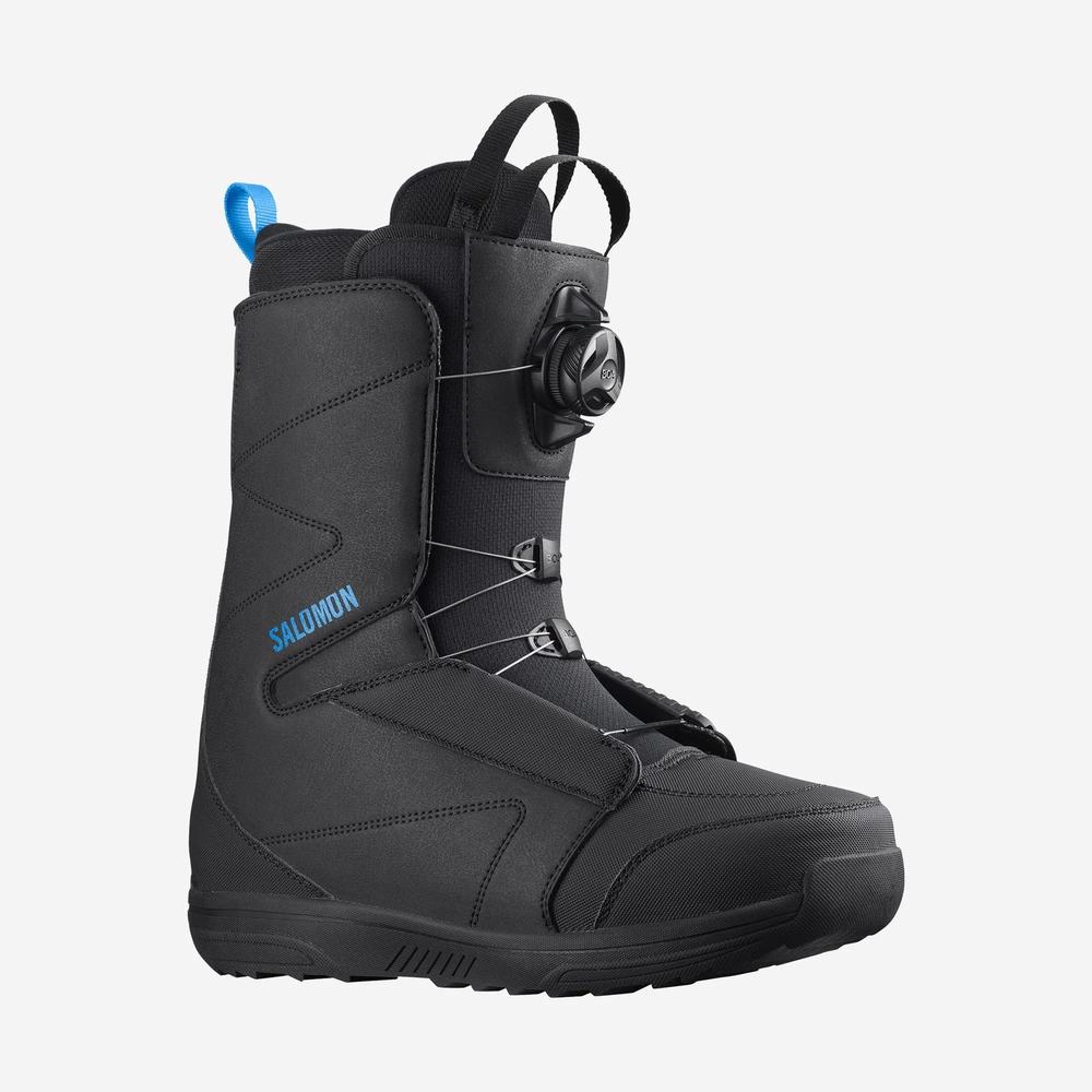 Bottes De Planche À Neige Salomon Faction Rtl Boa Femme Noir Bleu | France-4910752