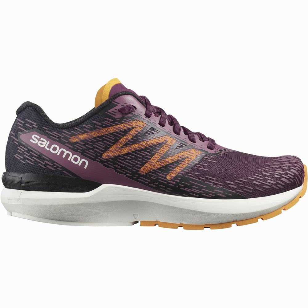 Chaussures Running Salomon Sonic 5 Balance Femme Violette Noir Orange | France-6743509