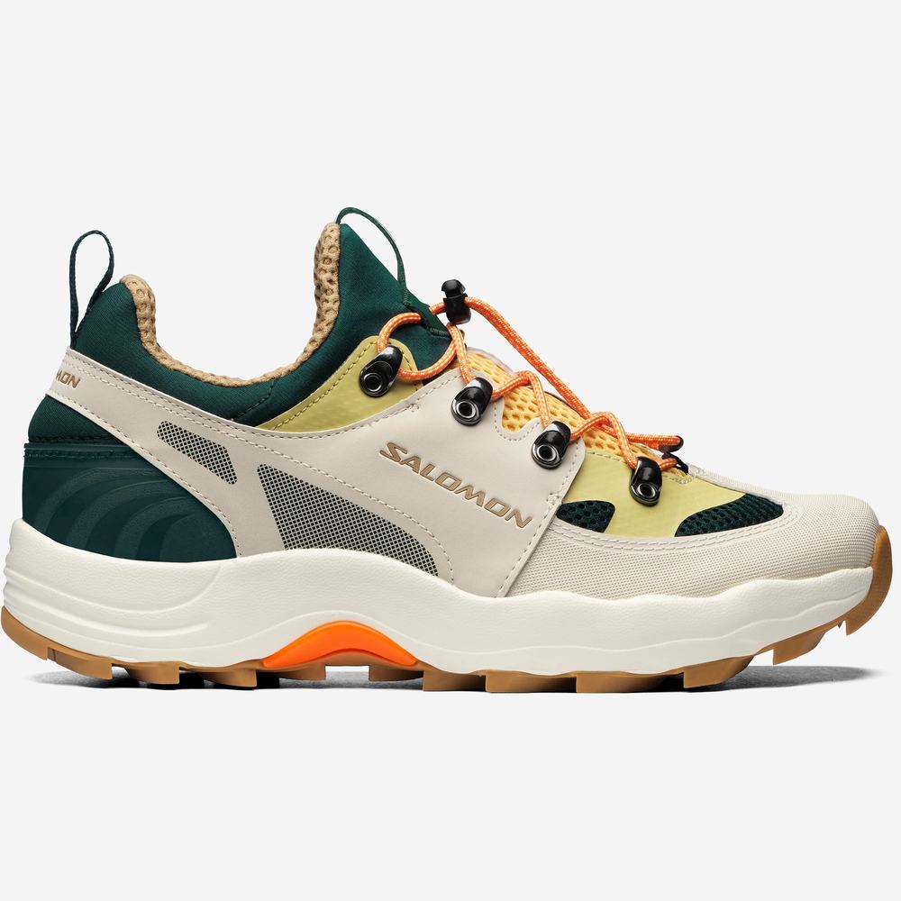 Baskets Salomon Raid Vent Femme Vert Foncé Orange | France-6092475