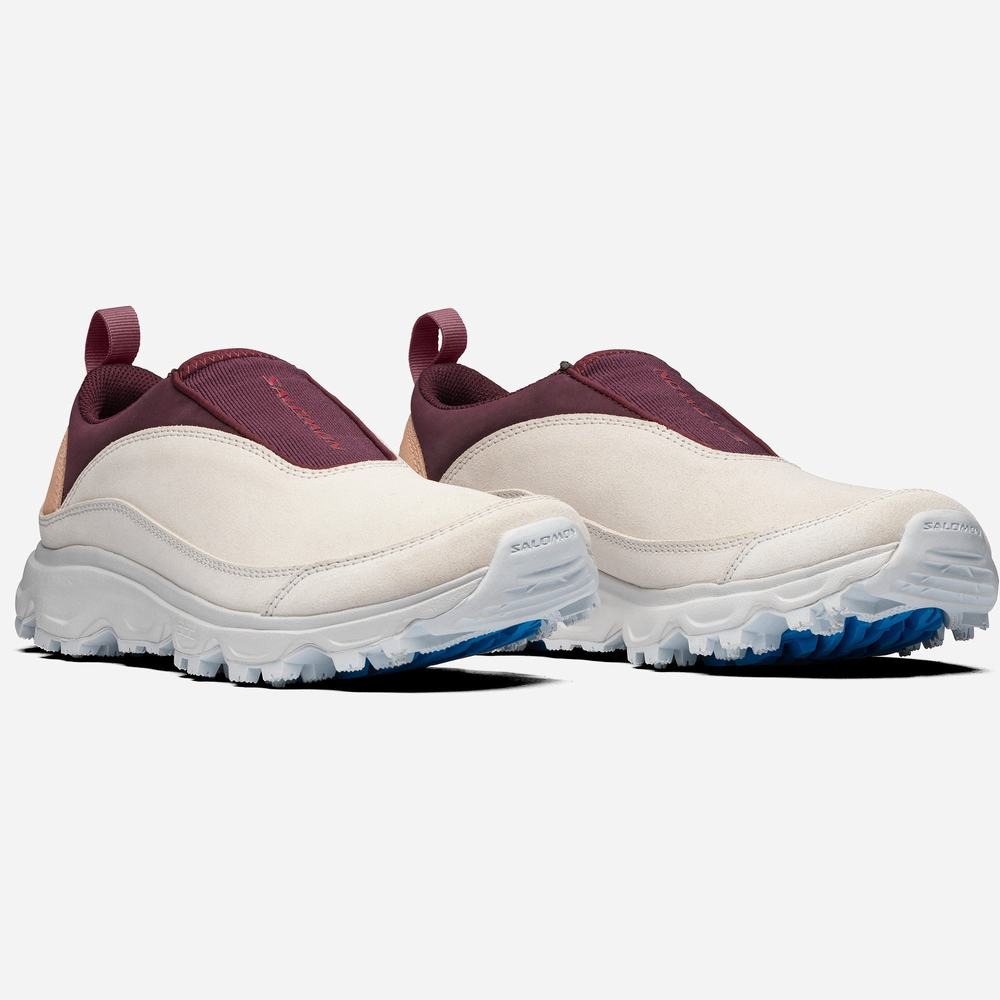 Baskets Salomon Rx Snow Moc 2 Advanced Homme Beige Bordeaux | France-8390412