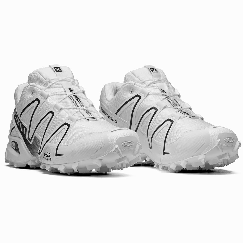 Baskets Salomon Speedcross 3 Femme Blanche | France-4570231