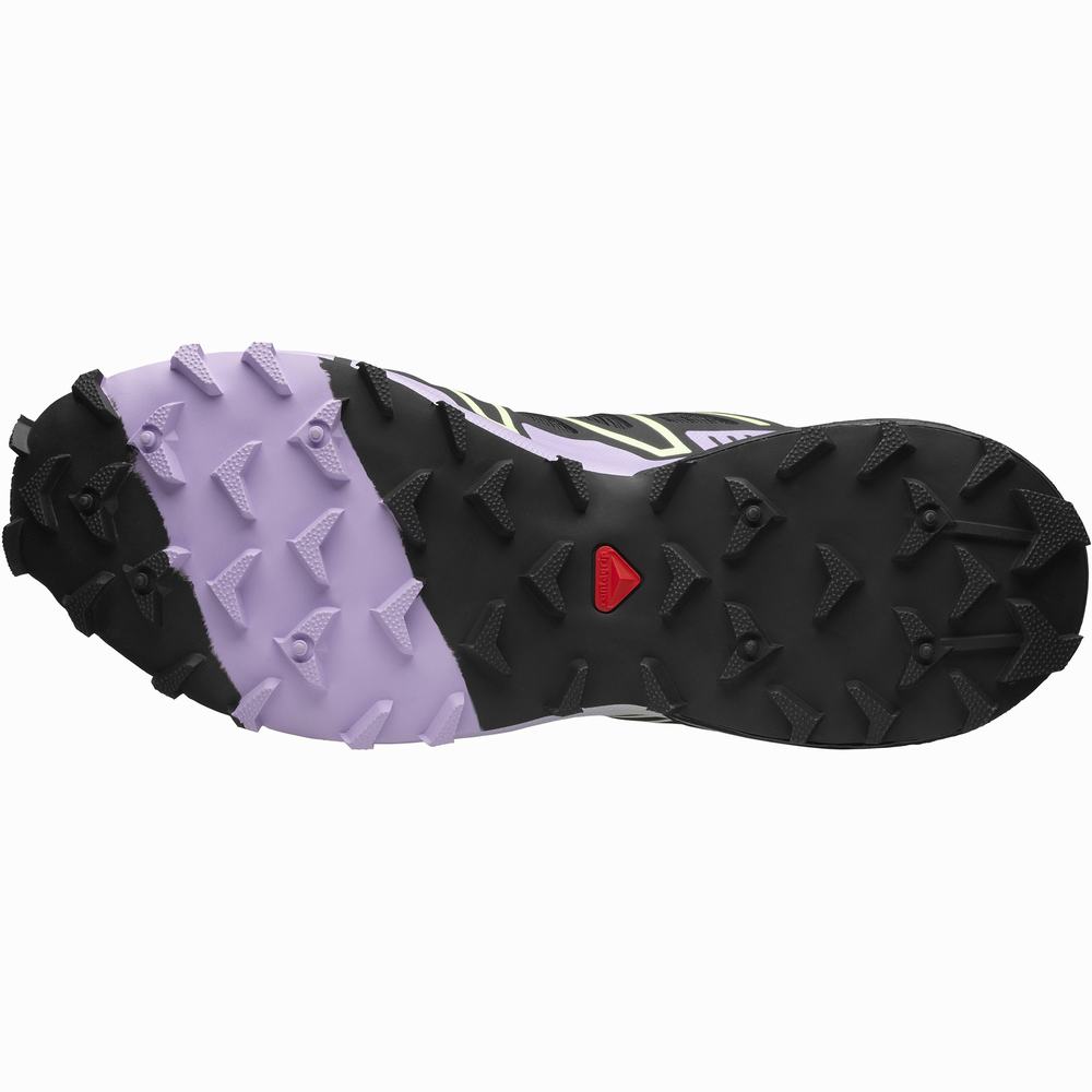 Baskets Salomon Speedcross 3 Femme Noir Lavande Vert | France-8173640