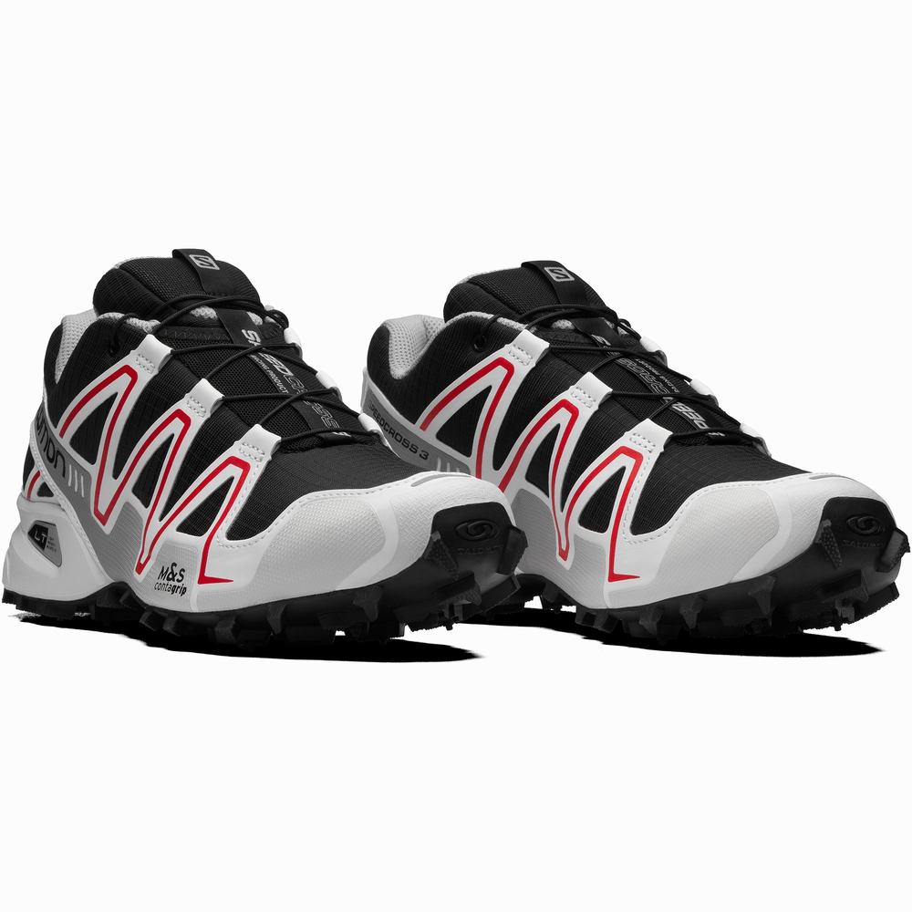 Baskets Salomon Speedcross 3 Gradient Femme Noir Blanche | France-5387049