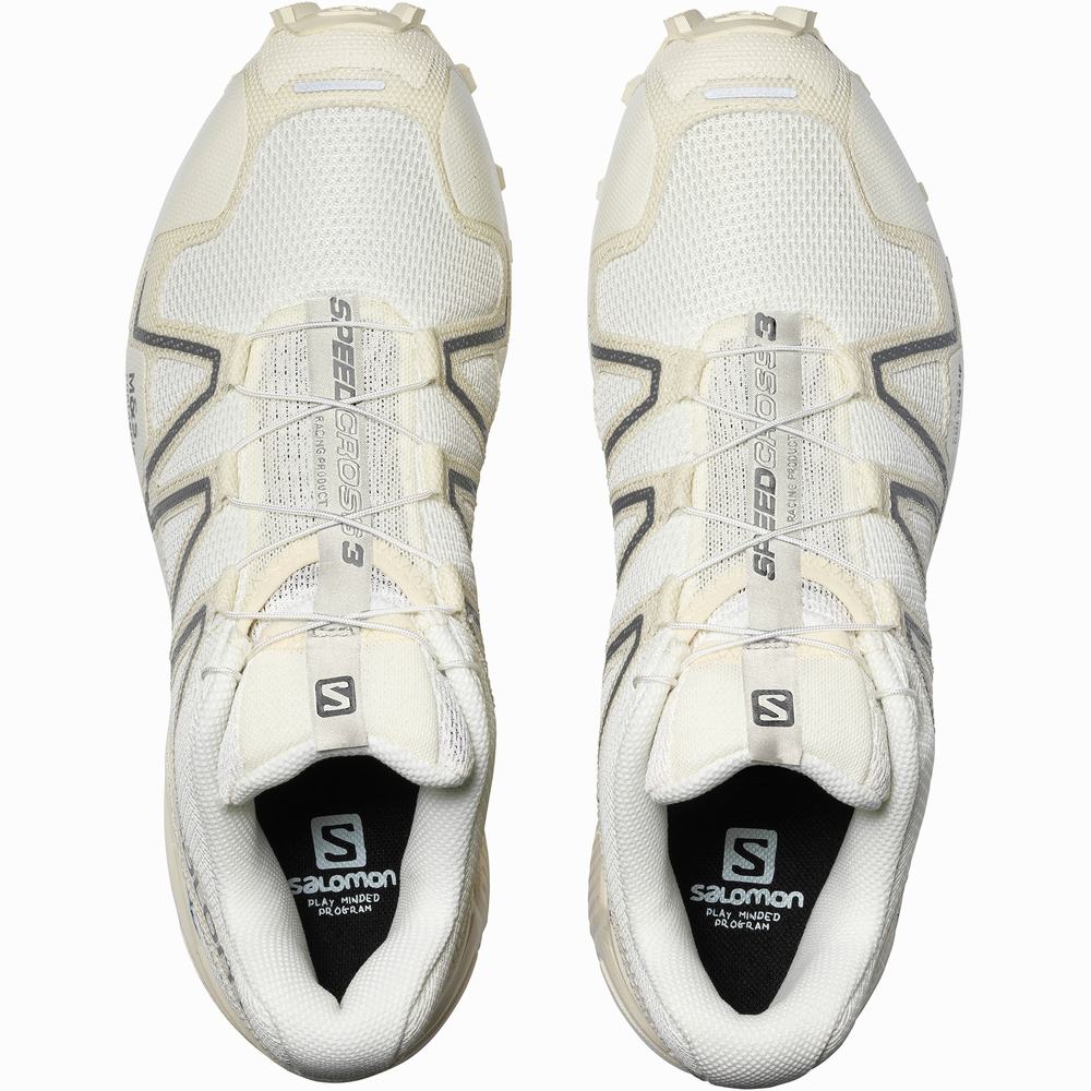 Baskets Salomon Speedcross 3 Mindful Femme Kaki Blanche | France-3758942