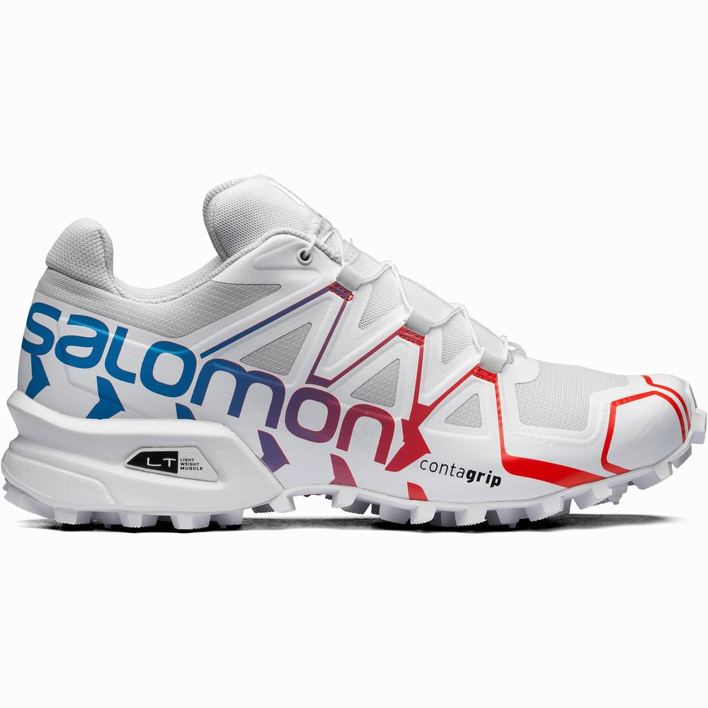 Baskets Salomon Speedcross Offroad Homme Blanche Noir | France-2790548