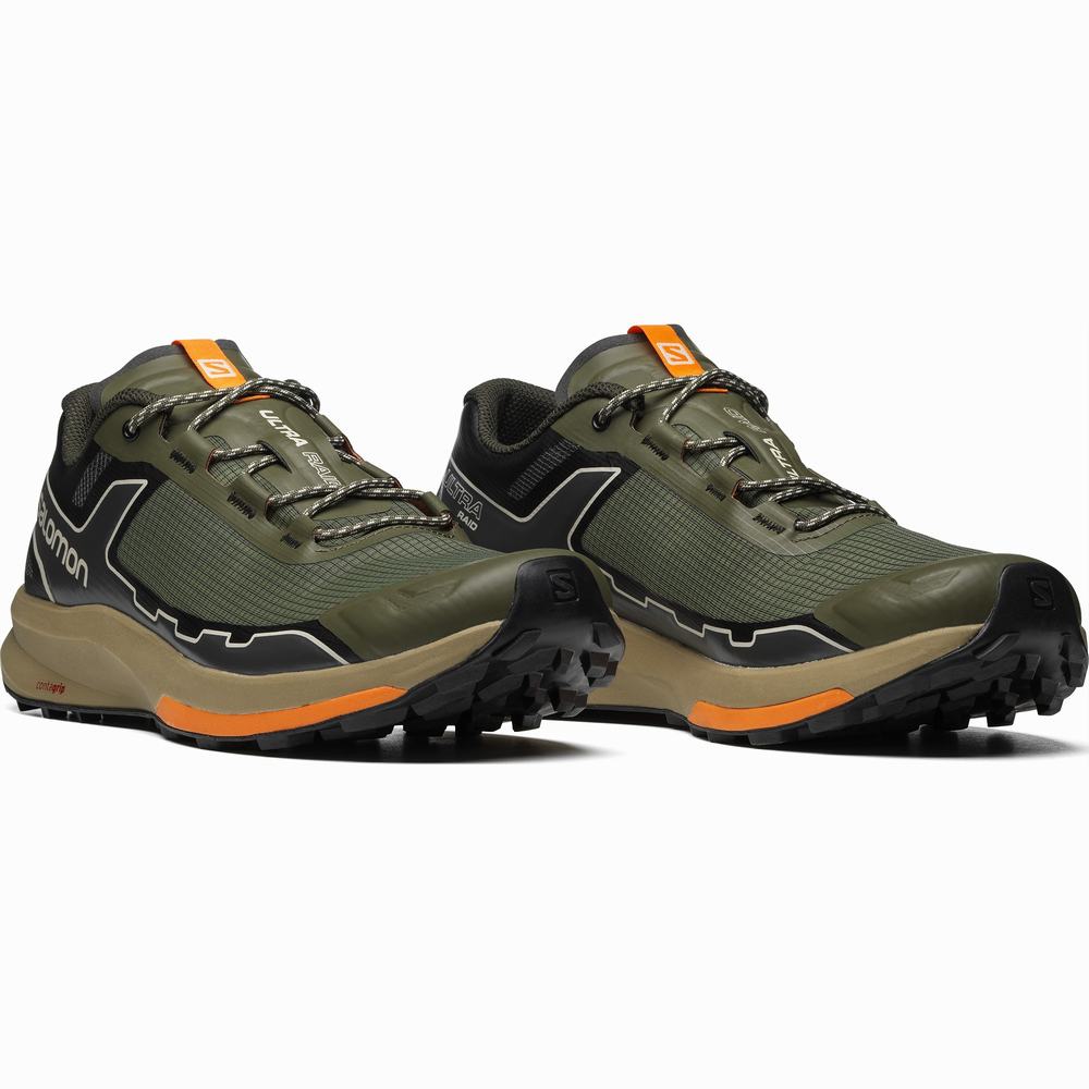 Baskets Salomon Ultra Raid Femme Vert Olive Vert Foncé | France-4107832