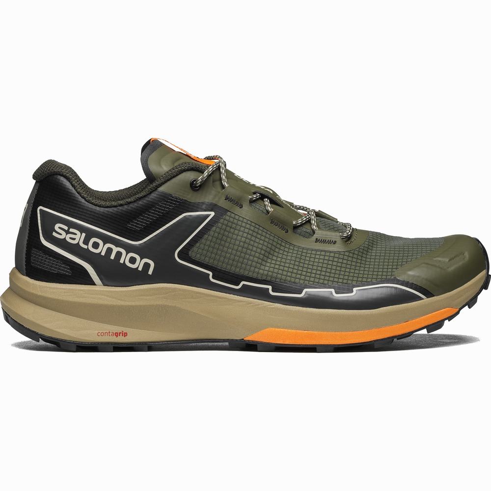 Baskets Salomon Ultra Raid Femme Vert Olive Vert Foncé | France-4107832