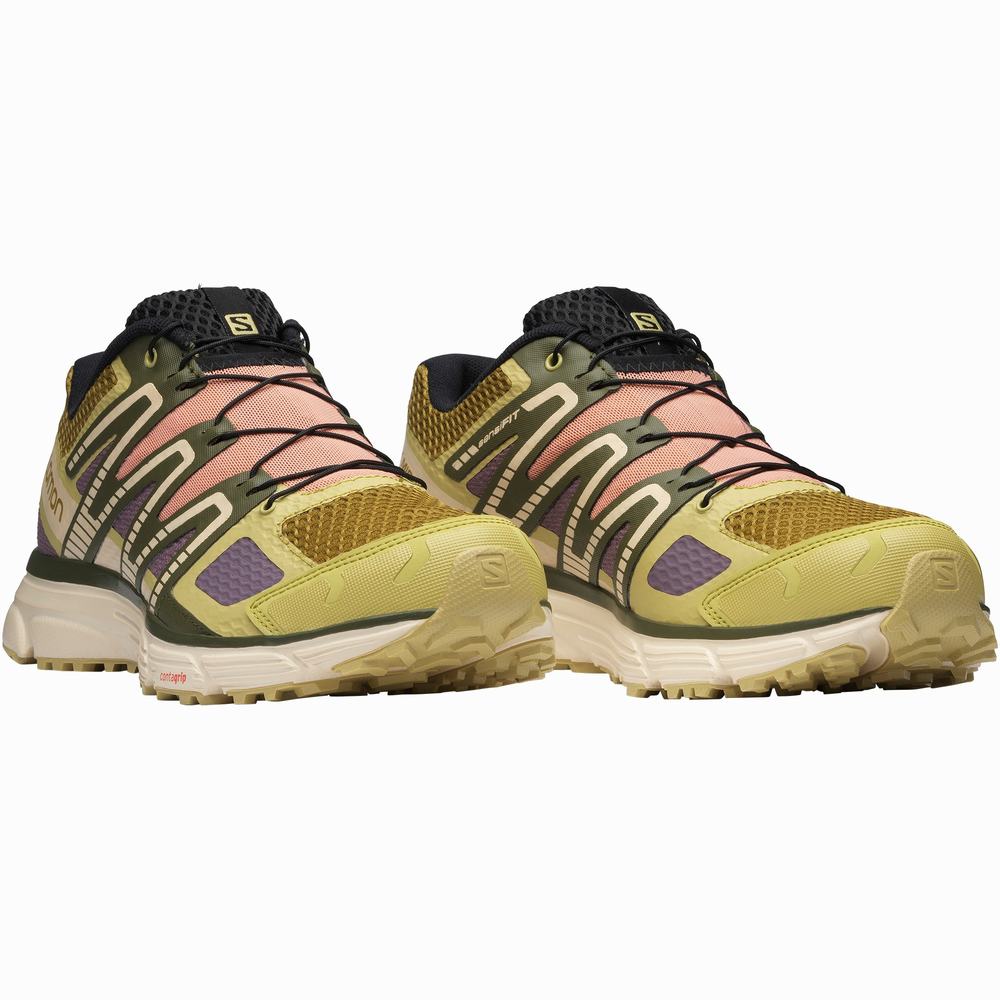 Baskets Salomon X-mission 4 Homme Vert | France-8064725