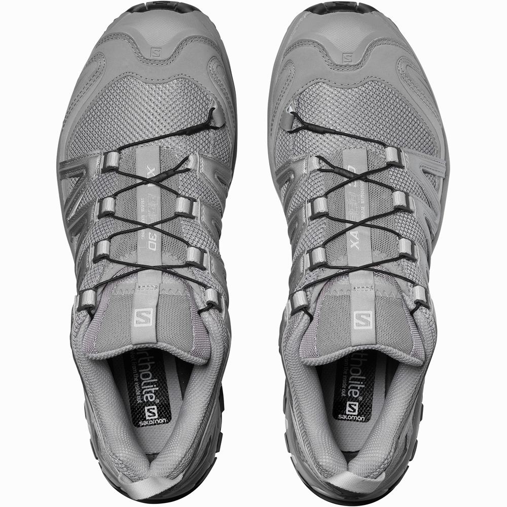 Baskets Salomon Xa Pro 3d Femme Grise Argent | France-9753264