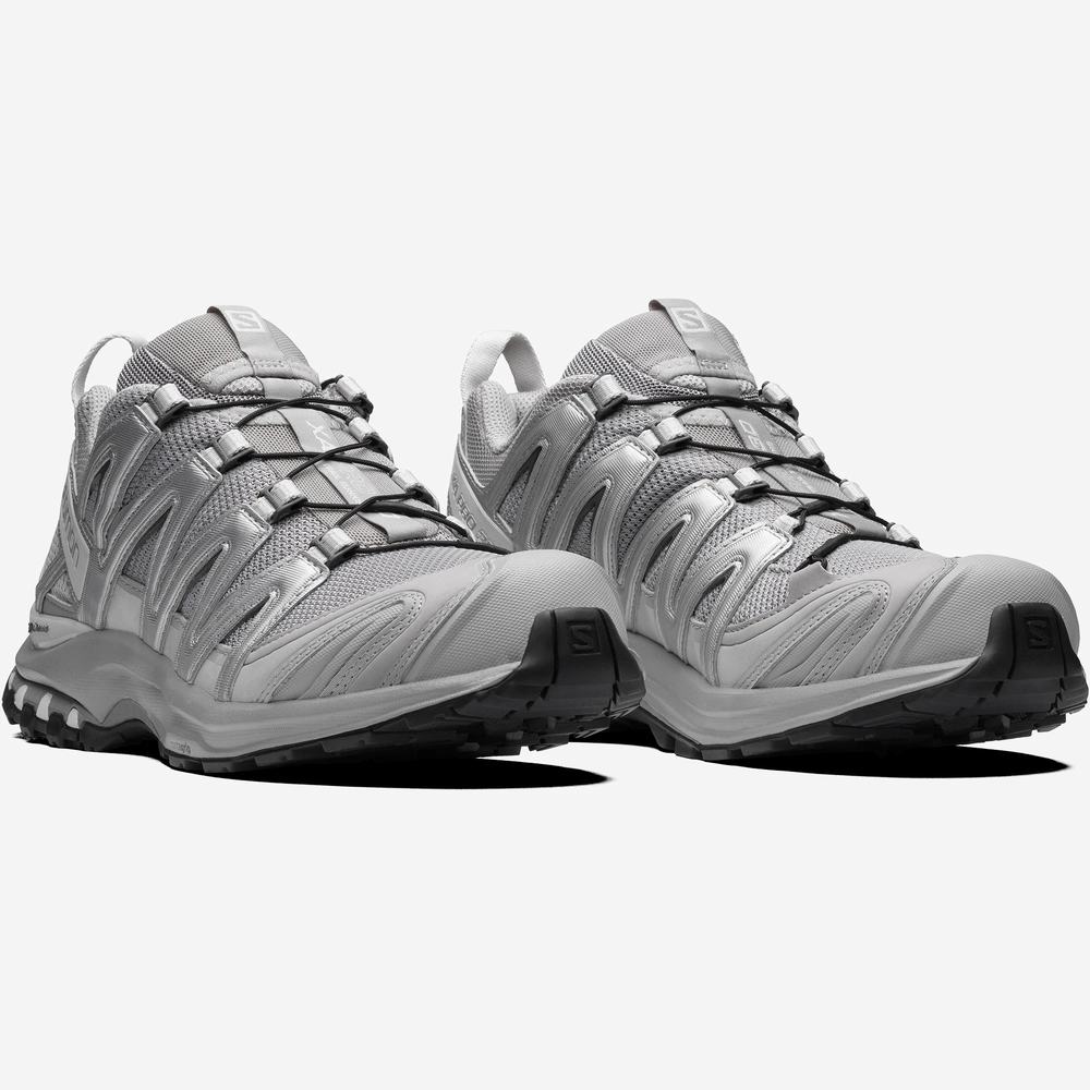 Baskets Salomon Xa Pro 3d Femme Grise Argent | France-9753264