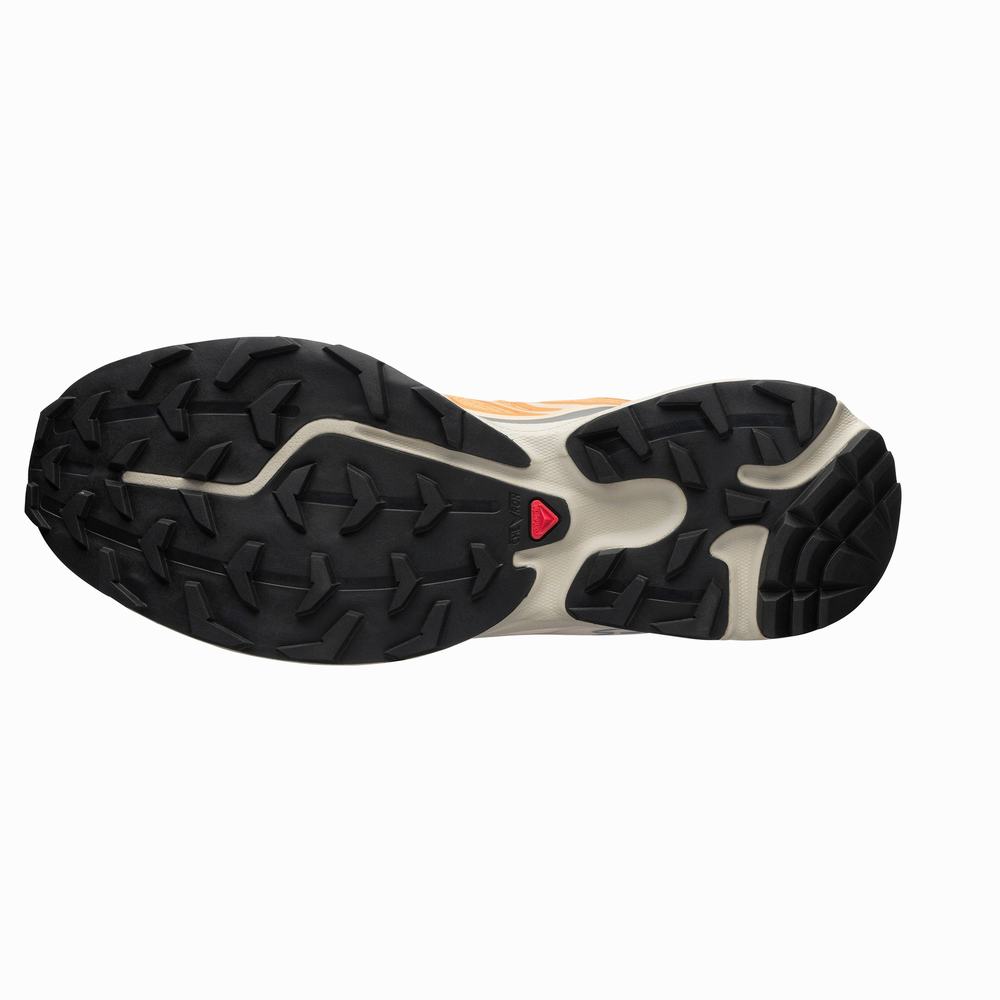 Baskets Salomon Xt-6 Femme Abricot Grise | France-8076345