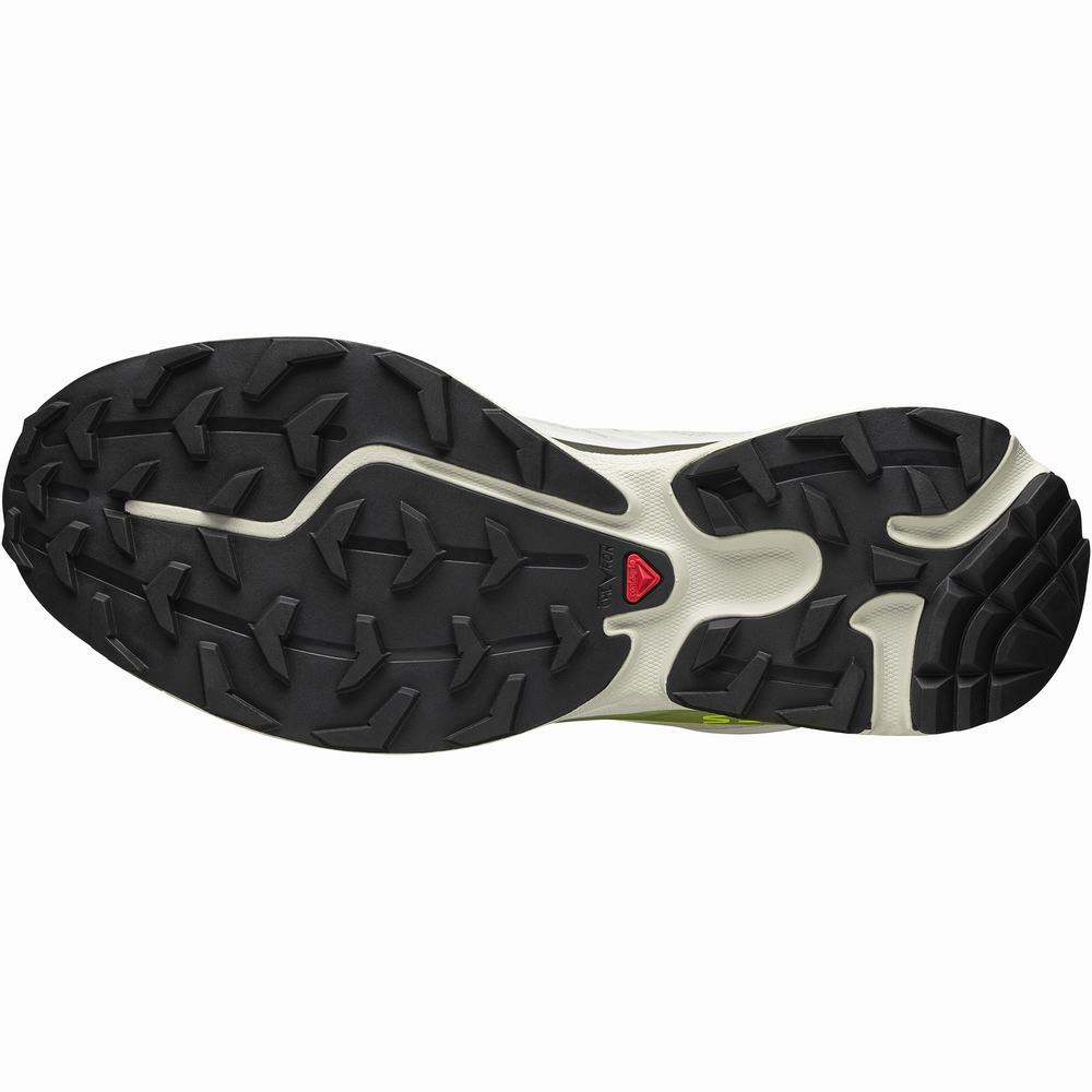 Baskets Salomon Xt-6 Femme Grise Vert | France-2596018