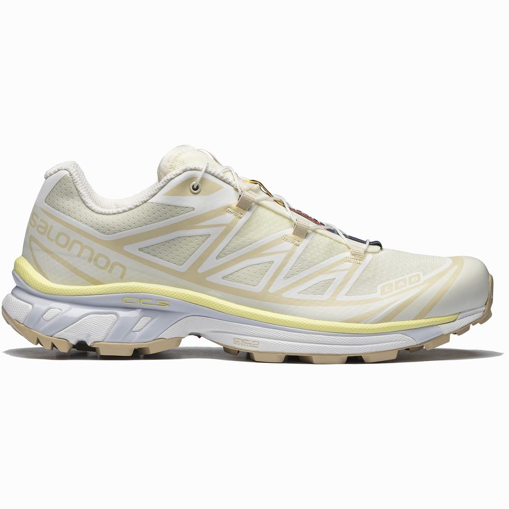 Baskets Salomon Xt-6 Femme Jaune Clair Jaune | France-8630179