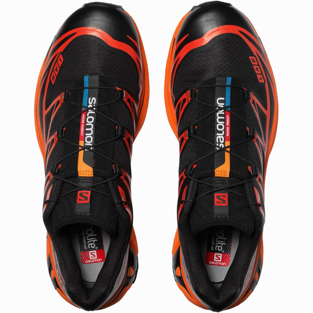 Baskets Salomon Xt-6 Femme Noir Orange | France-6918520