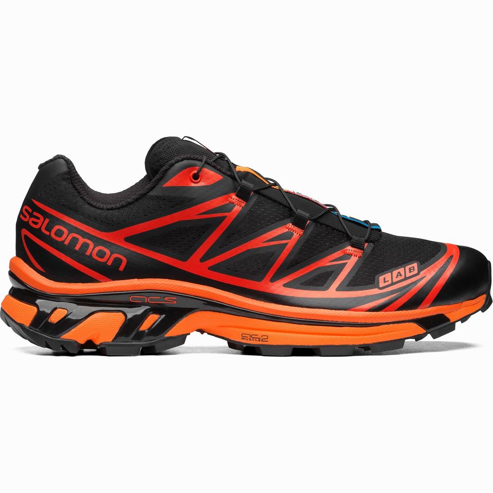 Baskets Salomon Xt-6 Femme Noir Orange | France-6918520