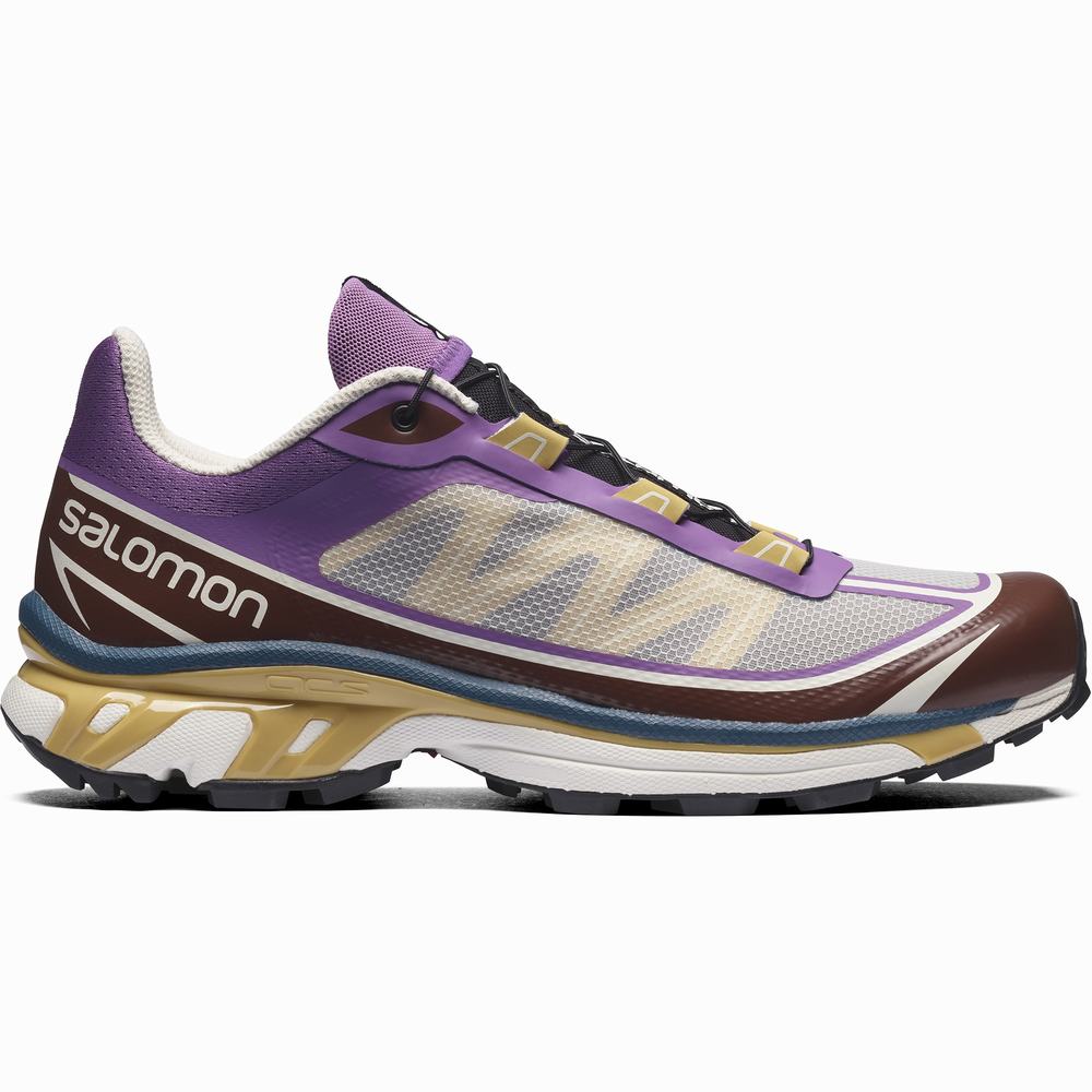 Baskets Salomon Xt-6 Ft Femme Bleu Royal Chocolat | France-4602851