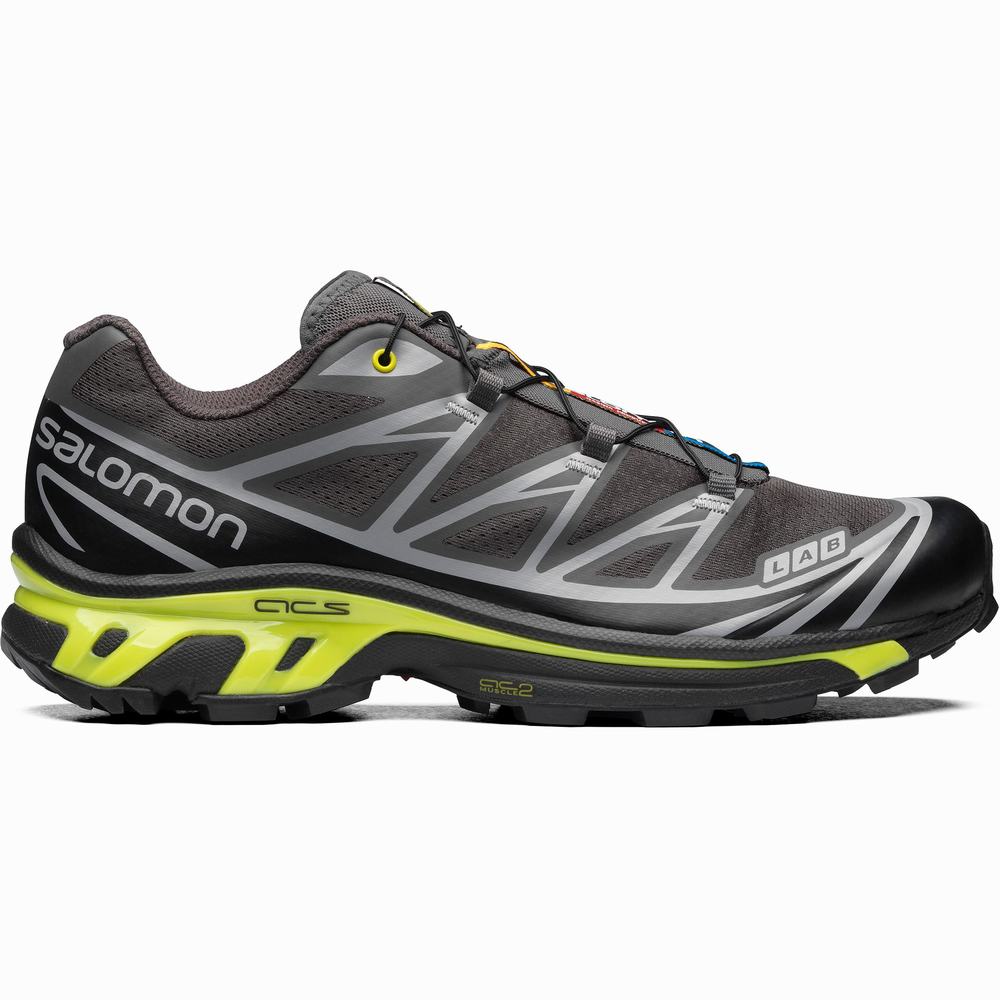 Baskets Salomon Xt-6 Homme Noir Rose | France-9704316