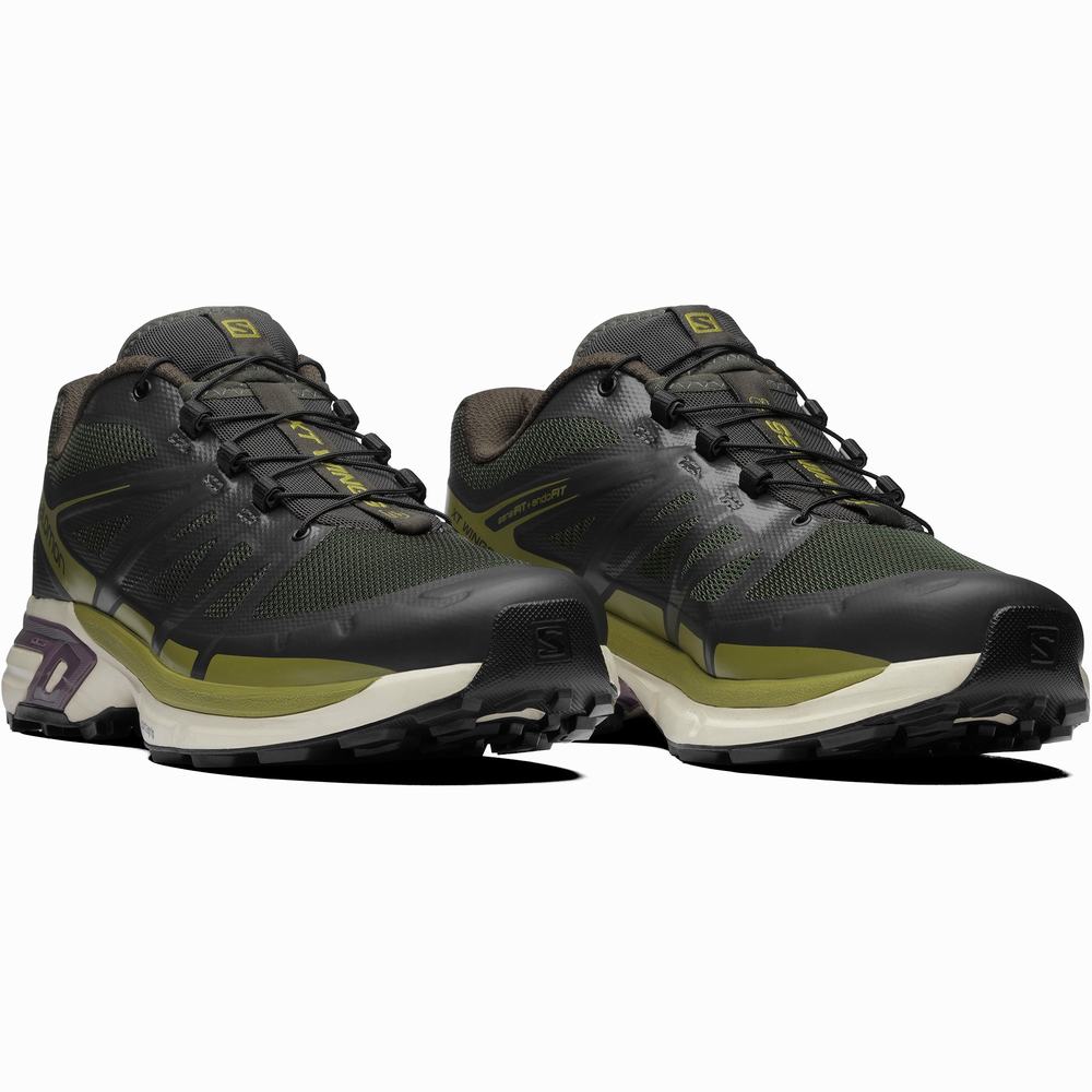 Baskets Salomon Xt-wings 2 Femme Noir Vert | France-8074961