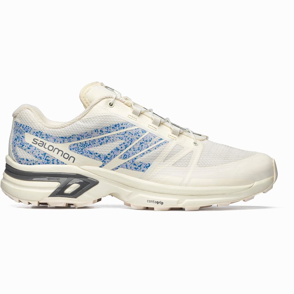 Baskets Salomon Xt-wings 2 Mindful Femme Blanche Bleu | France-3792584