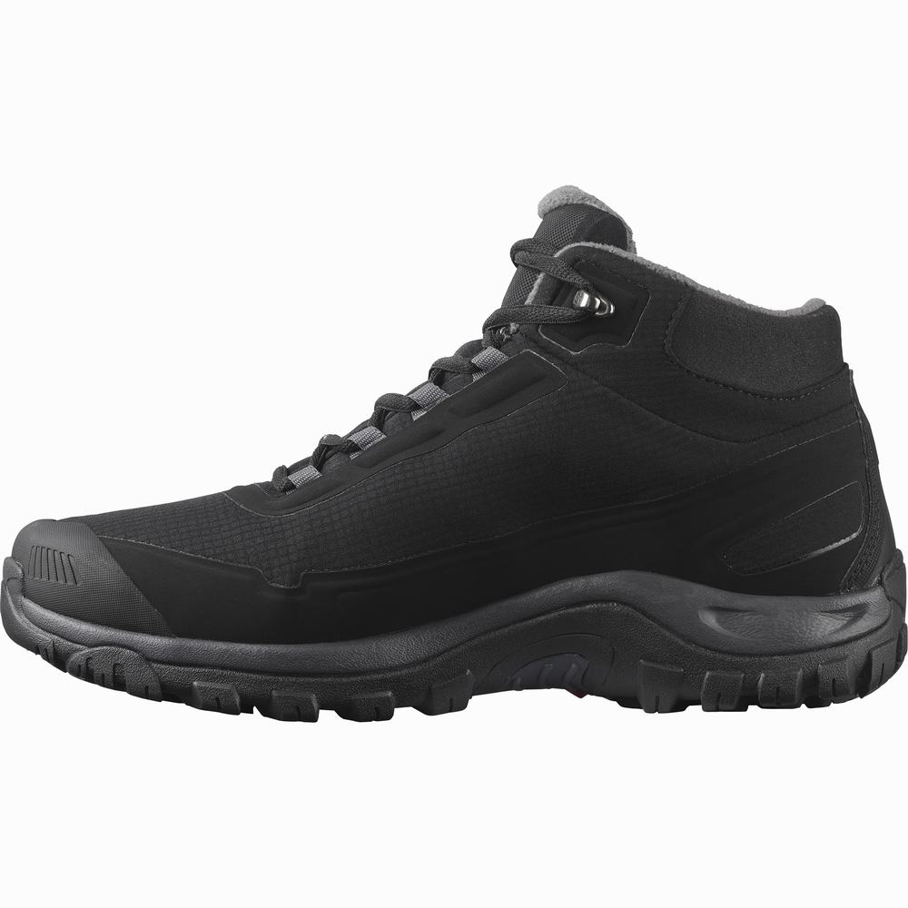 Bottes D'hiver Salomon Shelter Climasalomon™ Imperméables Homme Noir | France-6974310