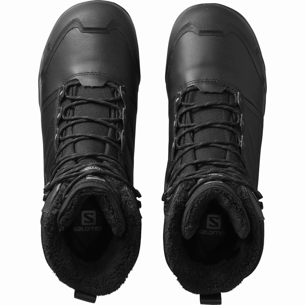 Bottes D'hiver Salomon Toundra Pro Climasalomon™ Imperméables Homme Noir | France-7830269