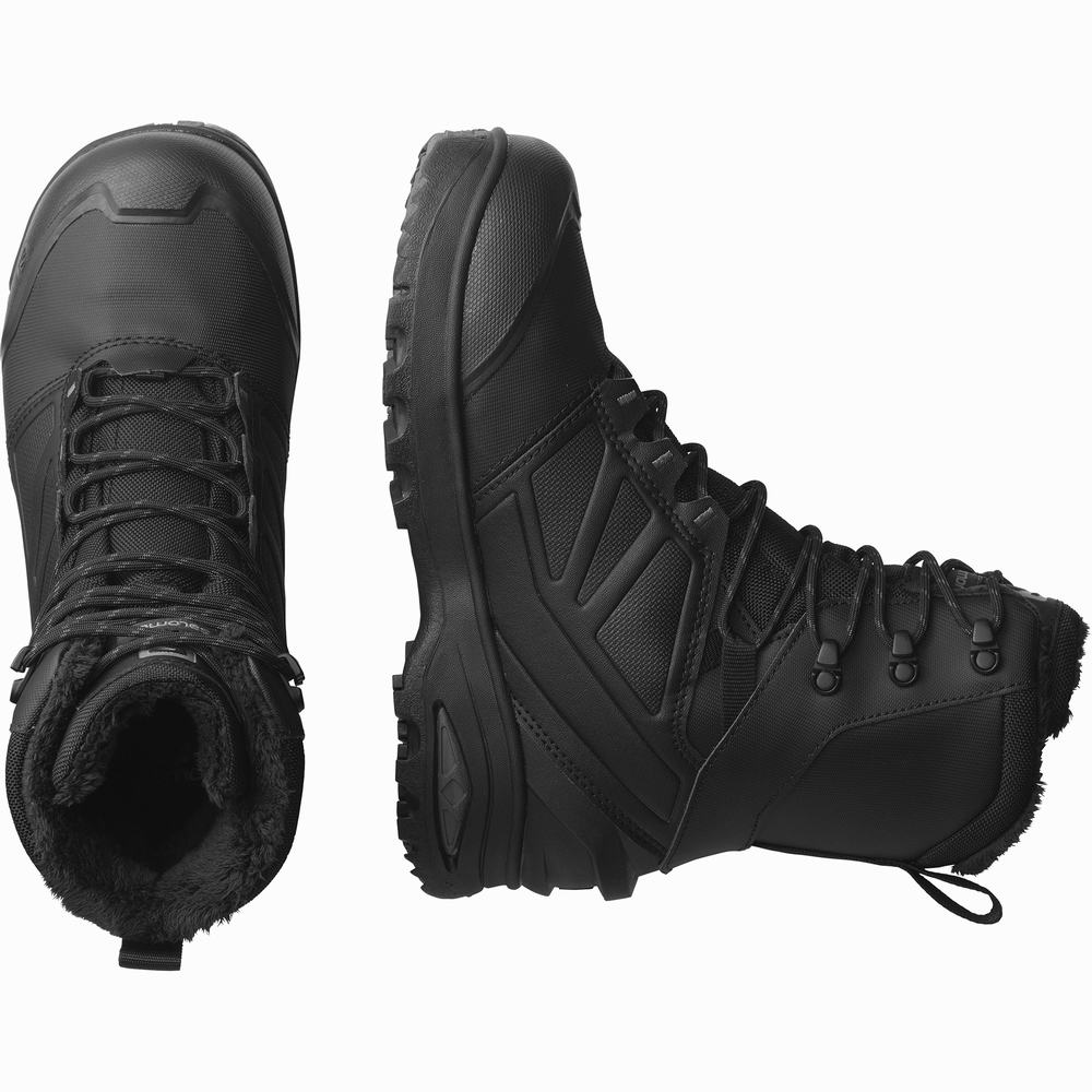 Bottes D'hiver Salomon Toundra Pro Climasalomon™ Imperméables Homme Noir | France-7830269