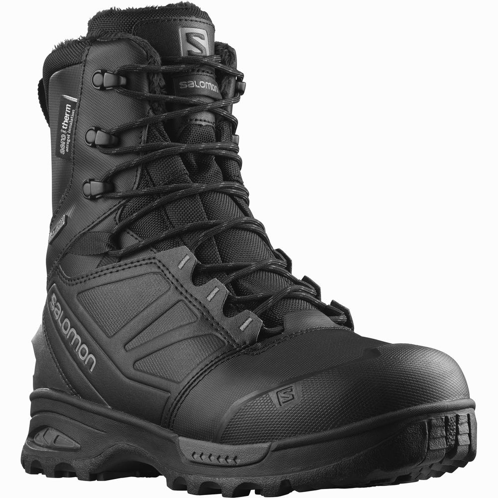 Bottes D'hiver Salomon Toundra Pro Climasalomon™ Imperméables Homme Noir | France-7830269