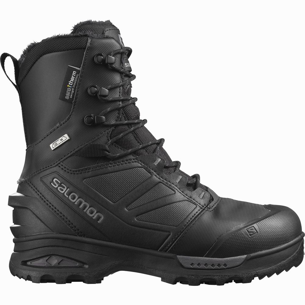 Bottes D\'hiver Salomon Toundra Pro Climasalomon™ Imperméables Homme Noir | France-7830269