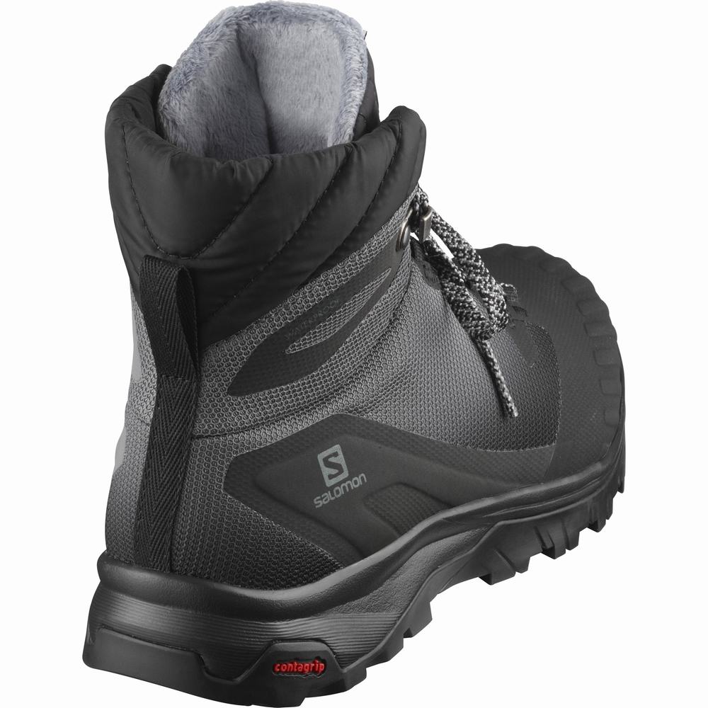 Bottes D'hiver Salomon Vaya Blaze Thinsulate™ Climasalomon™ Imperméables Femme Noir | France-8026419