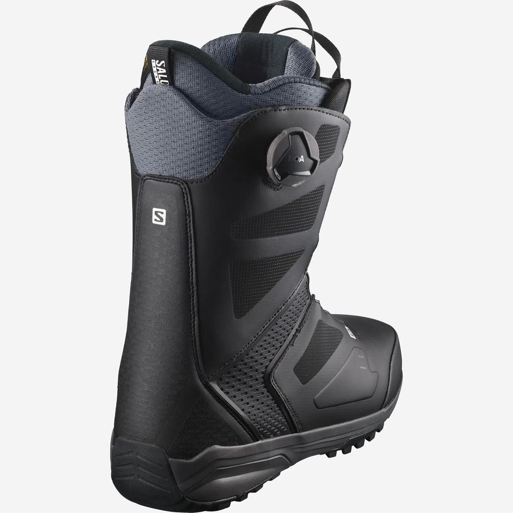 Bottes De Planche À Neige Salomon Dialogue Dual Boa Homme Noir | France-1735426