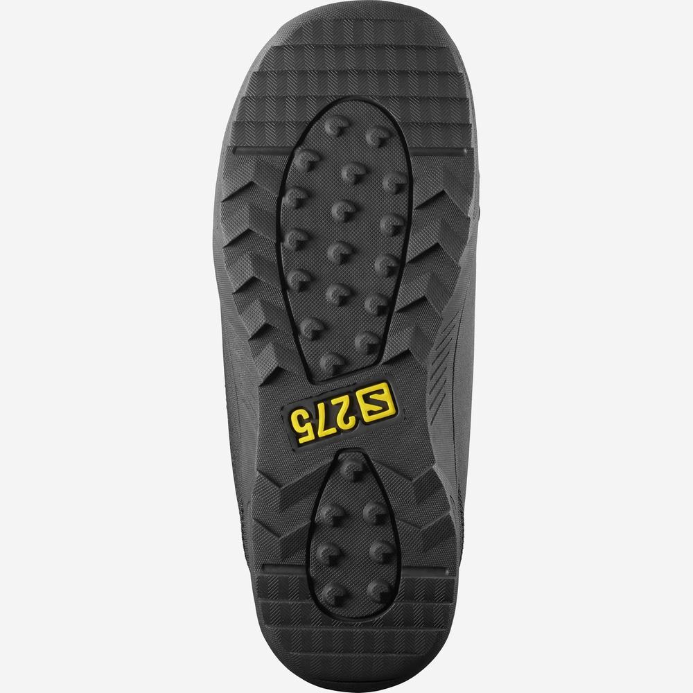 Bottes De Planche À Neige Salomon Faction Rtl Boa Femme Noir Jaune | France-0839417