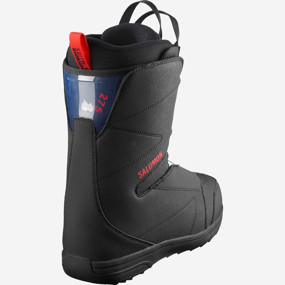 Bottes De Planche À Neige Salomon Faction Rtl Boa Femme Noir Rouge | France-1576849