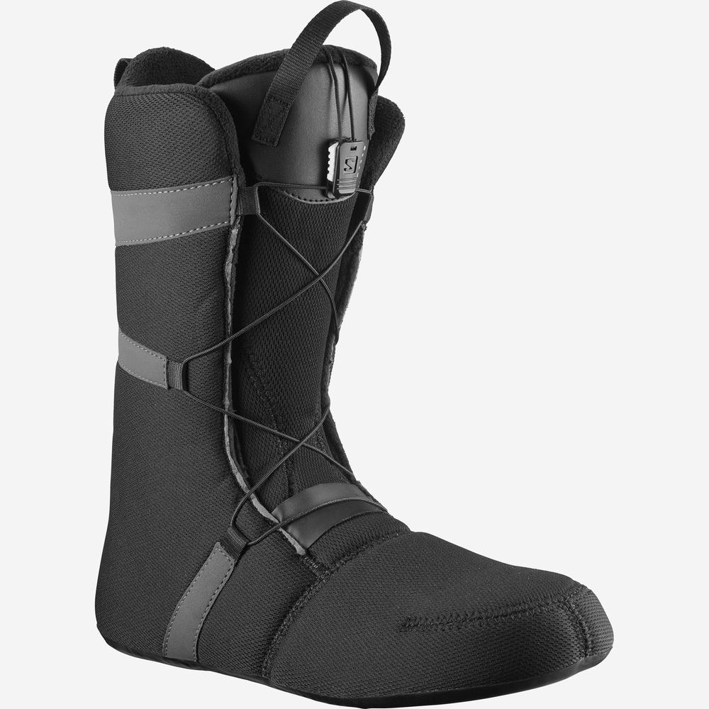 Bottes De Planche À Neige Salomon Launch Boa Sj Boa Homme Noir | France-8653207