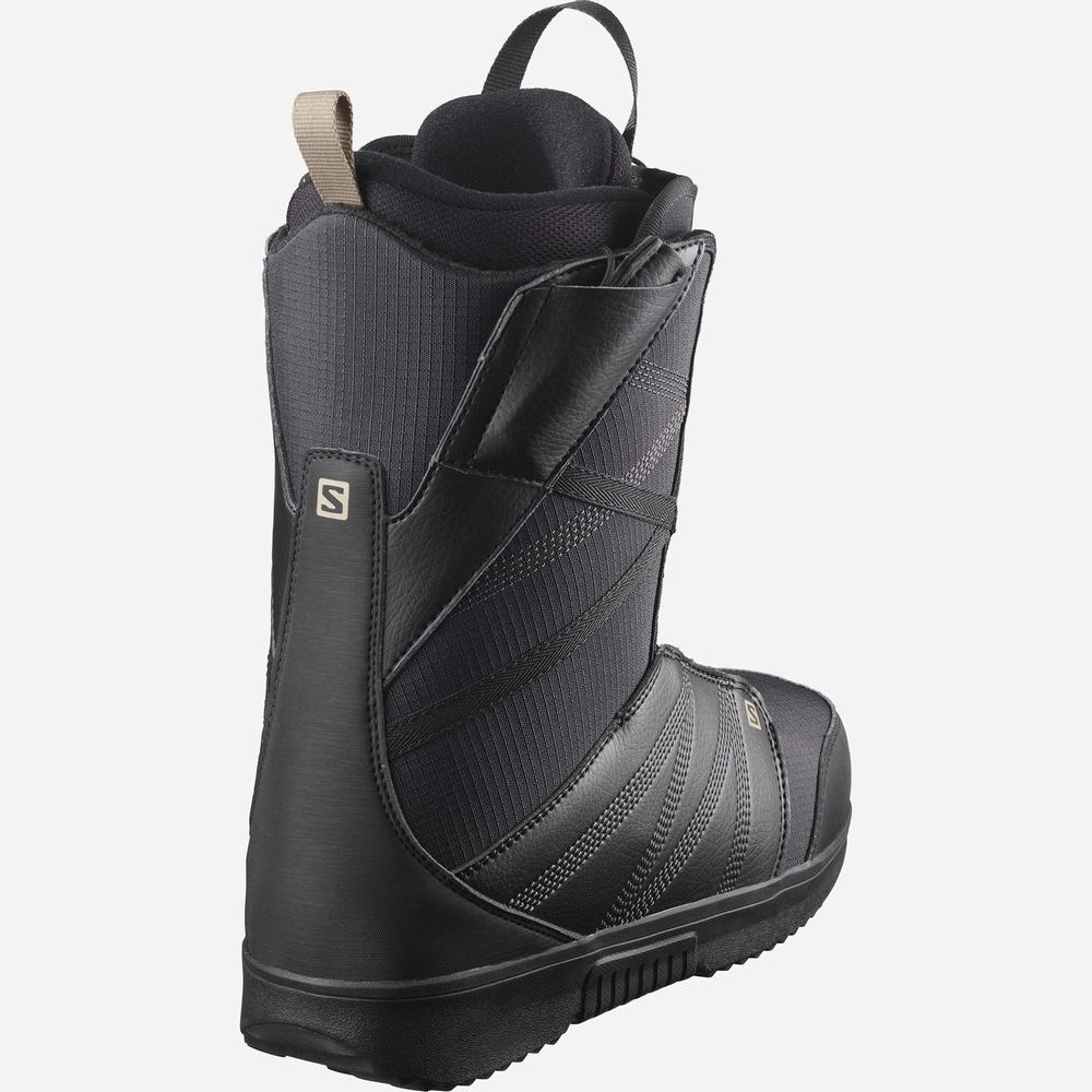 Bottes De Planche À Neige Salomon Titan Homme Noir Grise | France-8347926