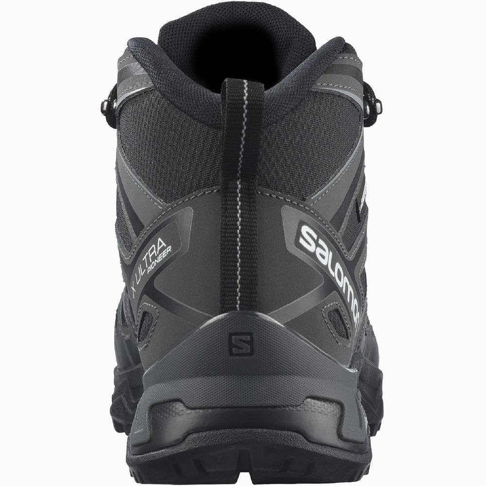 Bottes Randonnée Salomon X Ultra Pioneer Mid Climasalomon™ Imperméables Homme Noir | France-5683219