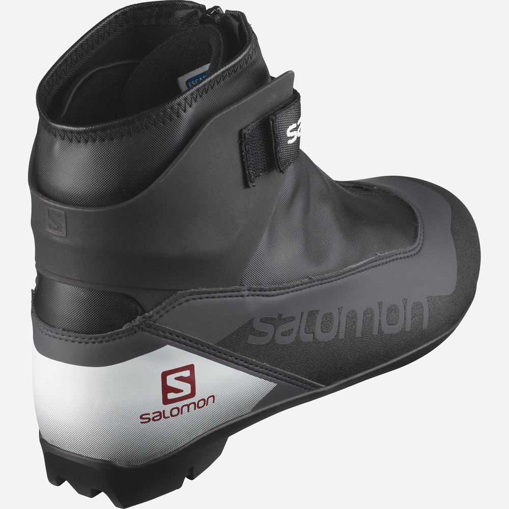 Bottes Ski Salomon Escape Plus Prolink Homme Noir Blanche Bleu | France-2647350