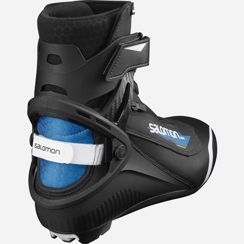 Bottes Ski Salomon Pro Combi Pilot Femme Bleu Marine Noir Bleu | France-5326079