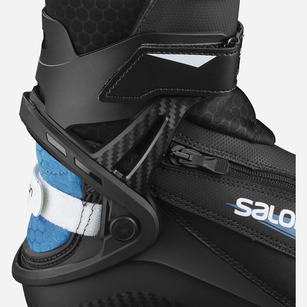 Bottes Ski Salomon Pro Combi Pilot Femme Bleu Marine Noir Bleu | France-5326079