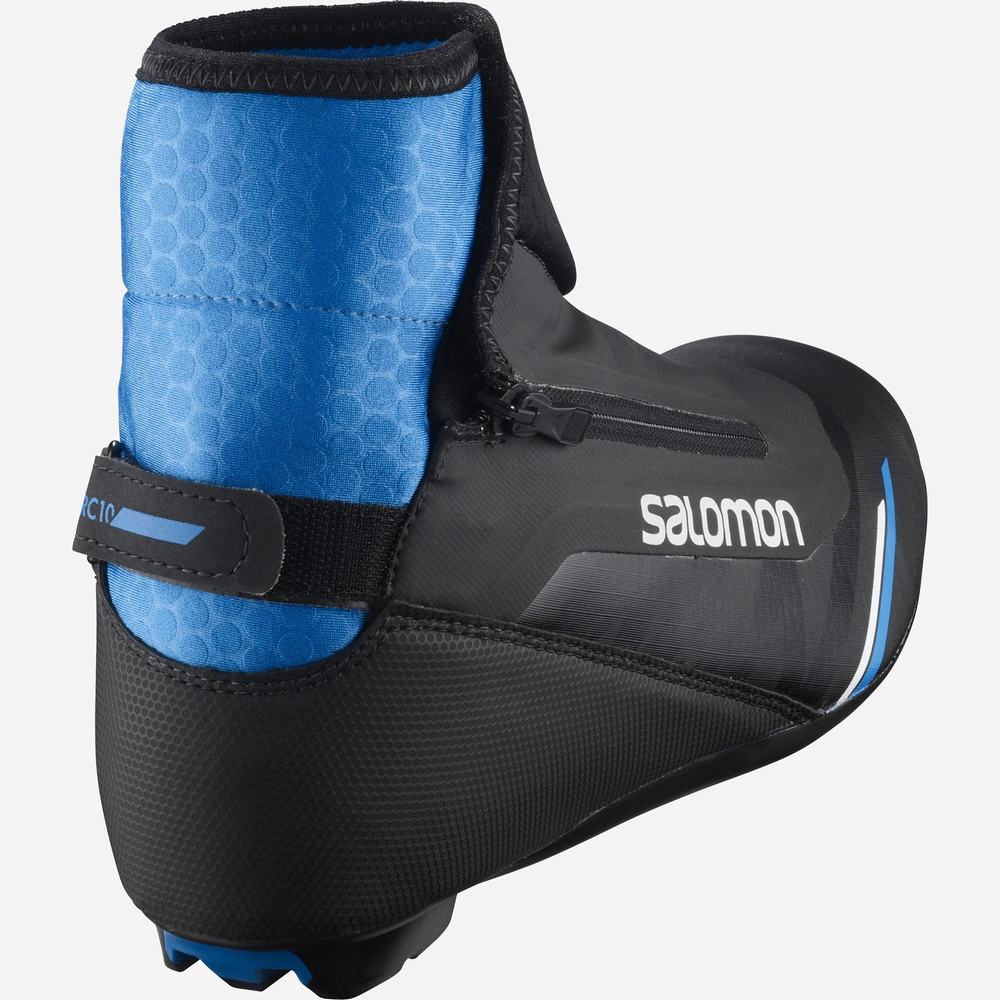 Bottes Ski Salomon Rc10 Femme Noir Bleu | France-3609124