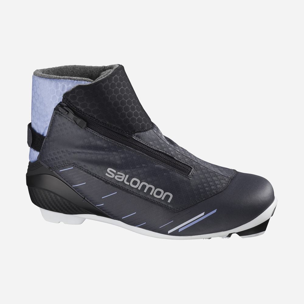 Bottes Ski Salomon Rc9 Vitane Femme Noir Bleu | France-0125879