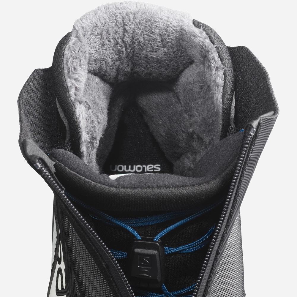 Bottes Ski Salomon Rc Enfant Noir Bleu | France-1635720