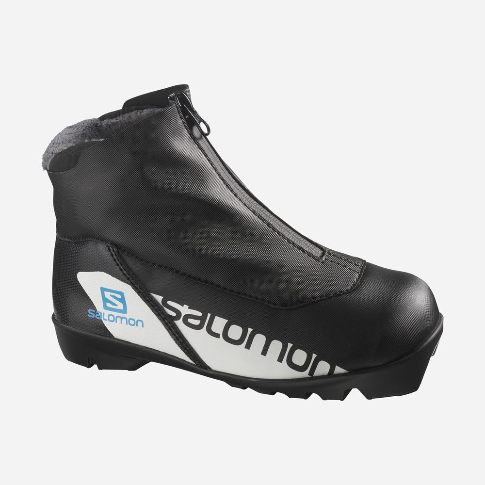 Bottes Ski Salomon Rc Enfant Noir Bleu | France-1635720