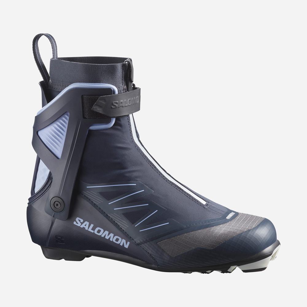 Bottes Ski Salomon Rs8 Vitane Femme Bleu Marine Bleu | France-9721850