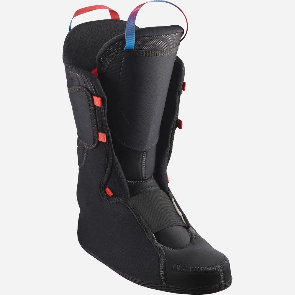 Bottes Ski Salomon S/Lab Mtn Homme Noir Rouge | France-1267590