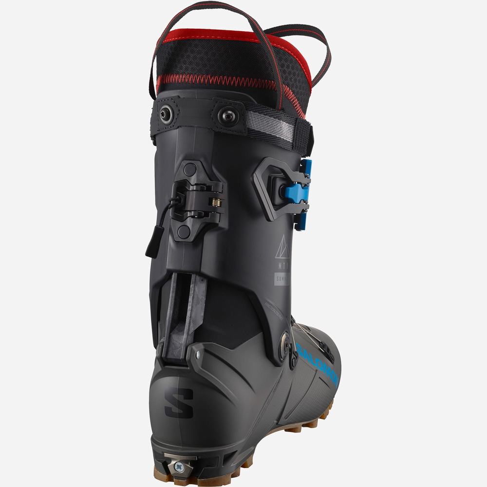 Bottes Ski Salomon S/Lab Mtn Summit Homme Noir Grise Foncé Bleu | France-5168324