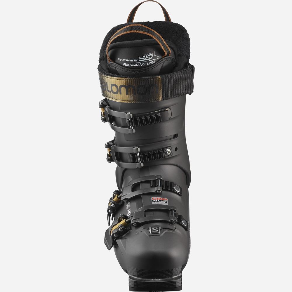 Bottes Ski Salomon S/Pro 90 Femme Metal Noir Cuivre Metal | France-2301548