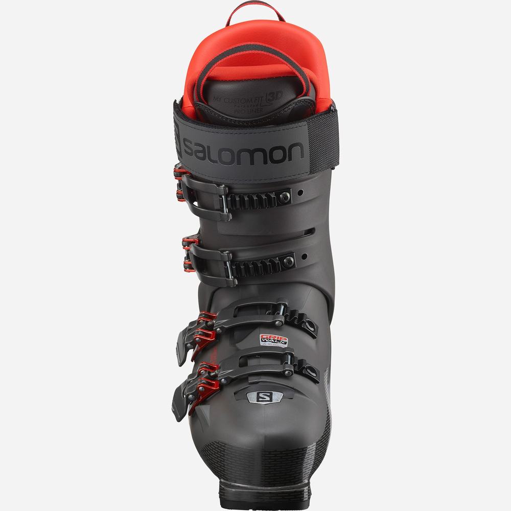 Bottes Ski Salomon S/Pro Hv 120 Homme Metal Rouge | France-2187694